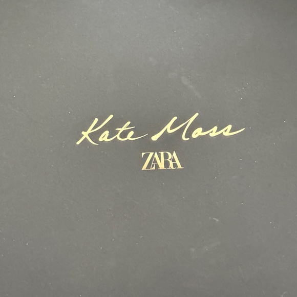 KATE MOSS x ZARA 100% LEATHER JACKET IN LIGHT BEIGE ANIMAL PRINT -M - Picture 11 of 11